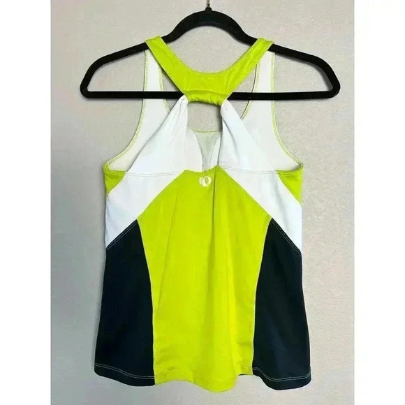 Pearl Izumi Women’s Infinity Sport Tank M Lime/White/Navy - Picture 4 of 11
